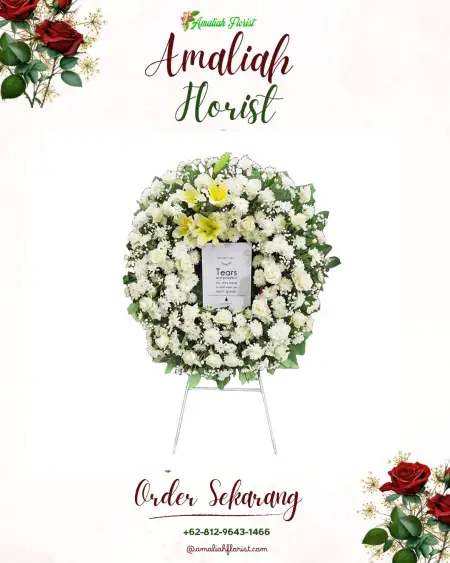 Krans Bunga Duka Palimanan Timur